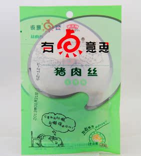 【满98包快】黔五福 有点意思 新包装五香味蔬菜猪肉干休闲 12g