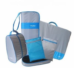  okcool 旅游打包整理收纳6件套 洗漱包 衣物收纳袋 鞋包 杂物包