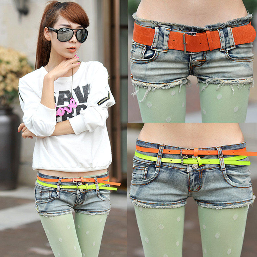 夏<em>秋装</em>新款<em>牛仔短裤</em>女夏韩版潮性感显瘦提臀超