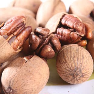  特级原味碧根果美国山核桃 长寿果坚果炒货休闲零食 特价3袋包邮