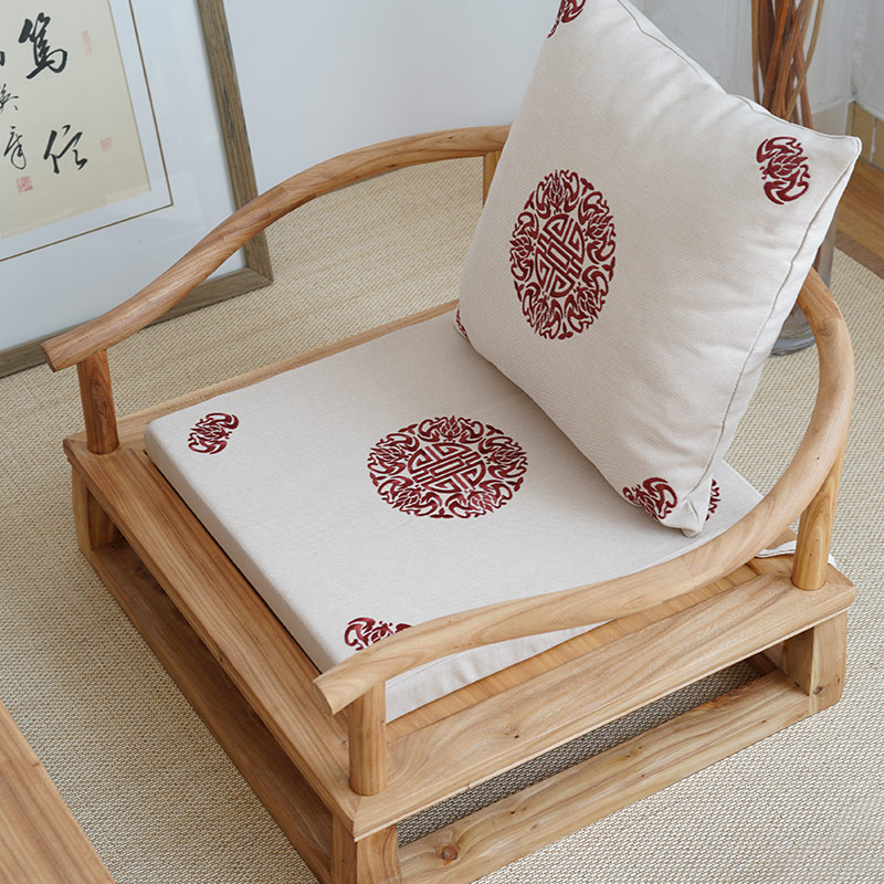 New Chinese style Embroidery Seat cushion Seat cushion Pillows Rosewood sofa Cushion To fake something antique Round-backed armchair Lumbar cushion Bedside backrestin the Home Fabric , Pillow/Pillow category - from Buy2taobao.com to provide professional Taobao agent buy service