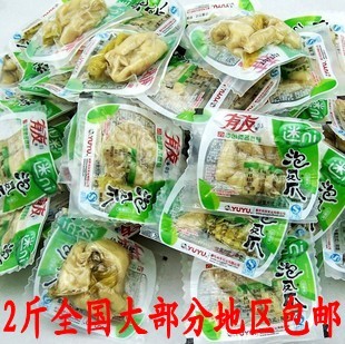 4冠热卖 重庆特产 有友凤爪 泡椒凤爪250g 山椒凤爪 2斤包邮