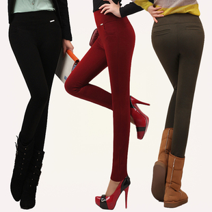 <em>欧妹</em>高腰收腹打底裤女秋冬品质高端加厚四面弹