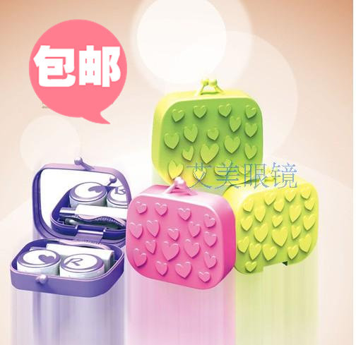 包邮 burst Mera contact lens boxes-mail us a genuine partner pupil contact lenses box Kit 8,029