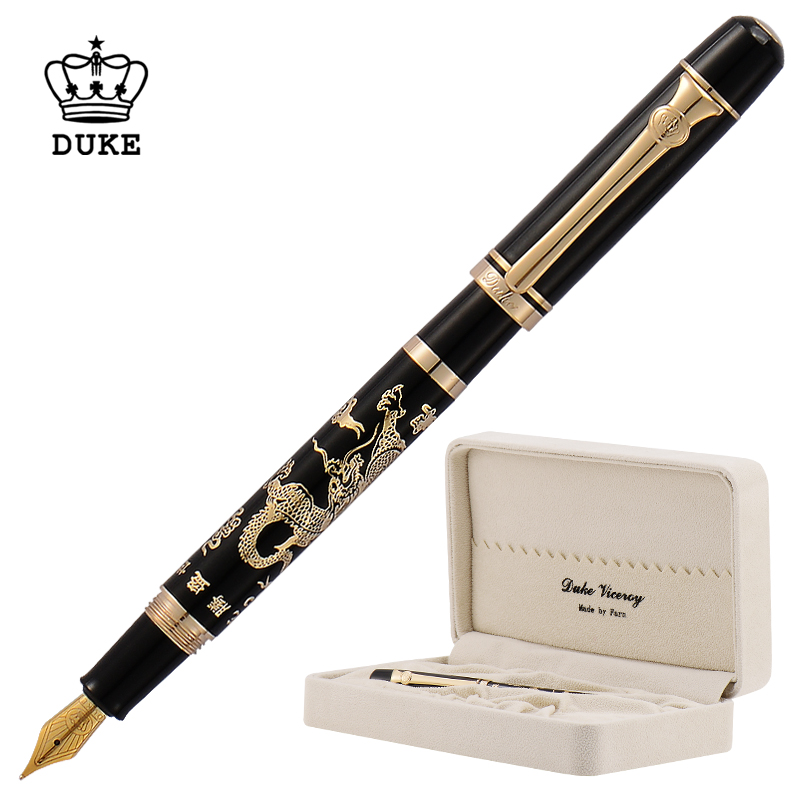 duke公爵铱金签字正品钢笔男旋转式螺旋笔帽签名金属钢笔练字龙腾盛世系列礼盒装|msdalam kategori Kamus elektronik/buku kertas elektronik/alat tulis, pen/Instrumen bertulis, Pen - dari Buy2taobao.com untuk memberikan perkhidmatan ejen Taobao profesional membeli