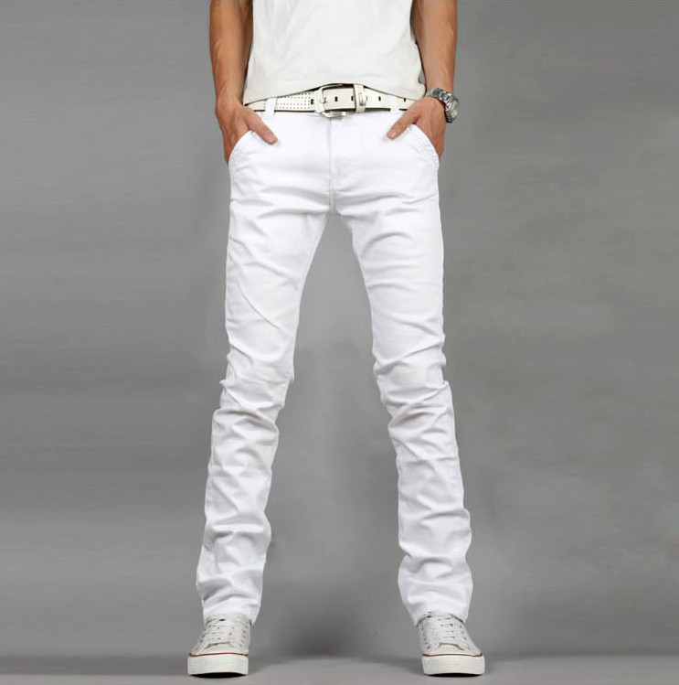 白色裤子男韩版旗舰店|韩版裤子<em>xxl是多大号</em>|韩