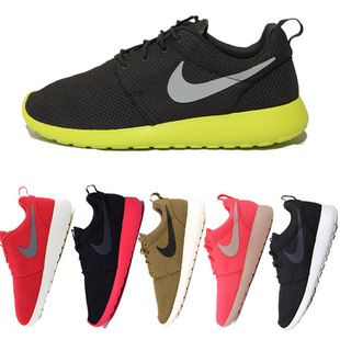  夏季耐克商务休闲鞋网面透气男女跑步鞋NIKE ROSHE RUN 511881