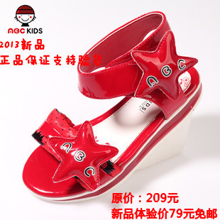  ABC童鞋夏季女童PU皮拼接凉鞋儿童轻便糖果色公主鞋p22125641