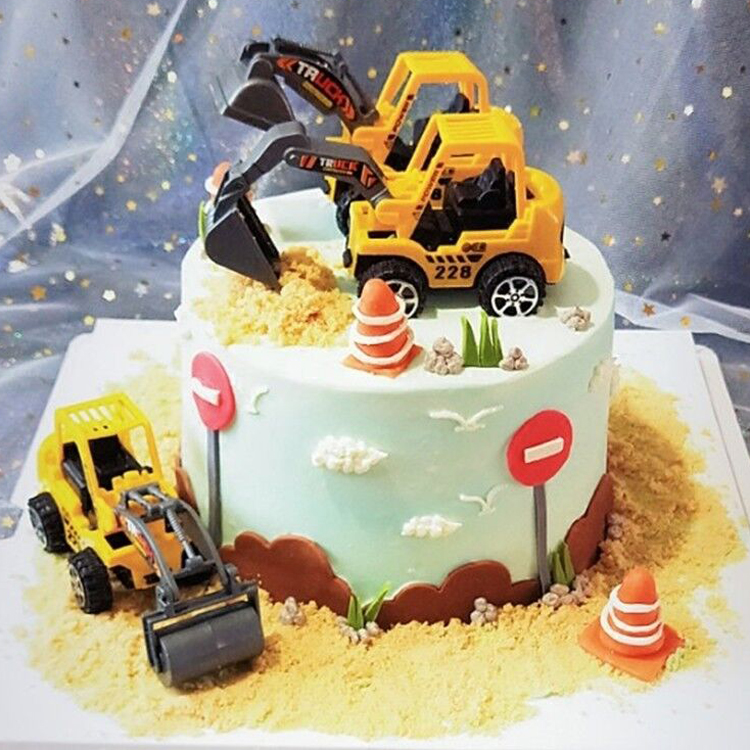 new pattern Engineering vehicles Cake decorate Decoration Excavator Bulldozer Forklift children Birthday Cake decorate Dollin the Festive supplies/Gift , Dress supplies category - from Buy2taobao.com to provide professional Taobao agent buy service