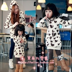 Семейные футболки Родитель-ребенок наряд из 2013