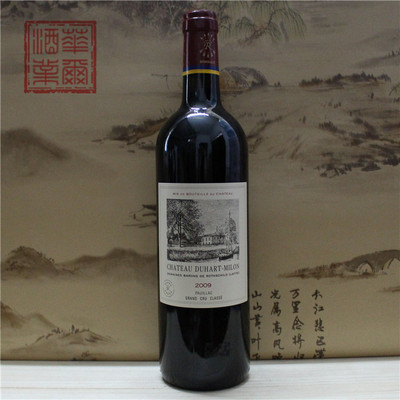 都夏美隆chateau duhart milon 杜哈米隆红葡萄酒2009