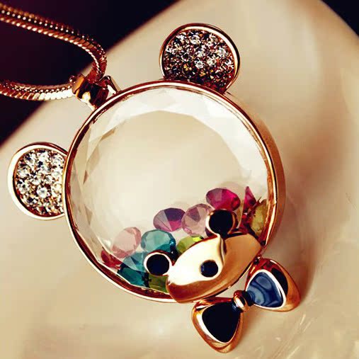 彩钻水晶可爱小熊...