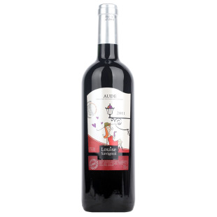  【久加久】法国进口红酒 美上巴黎 干红葡萄酒 750ml 包邮
