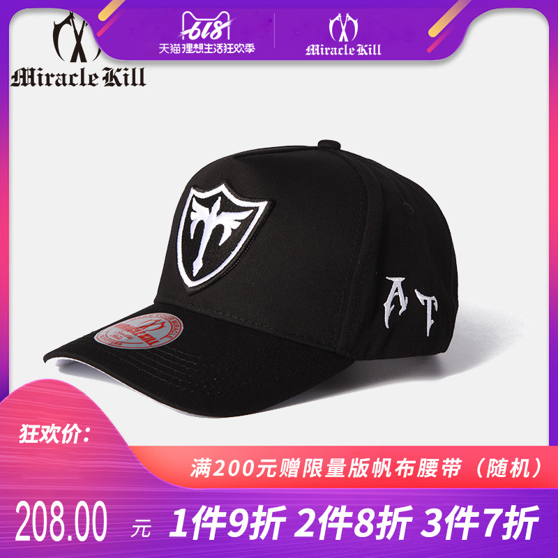 【塔利斯卡限定款】MK双刀MIRACLEKILL帽子男潮牌棒球帽嘻哈帽|msdalam kategori Aksesori/Belt kulit/Hat/Muffler, Hat - dari Buy2taobao.com untuk memberikan perkhidmatan ejen Taobao profesional membeli