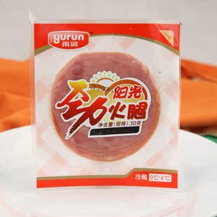  雨润低温美食 30g早餐火腿(前腿）