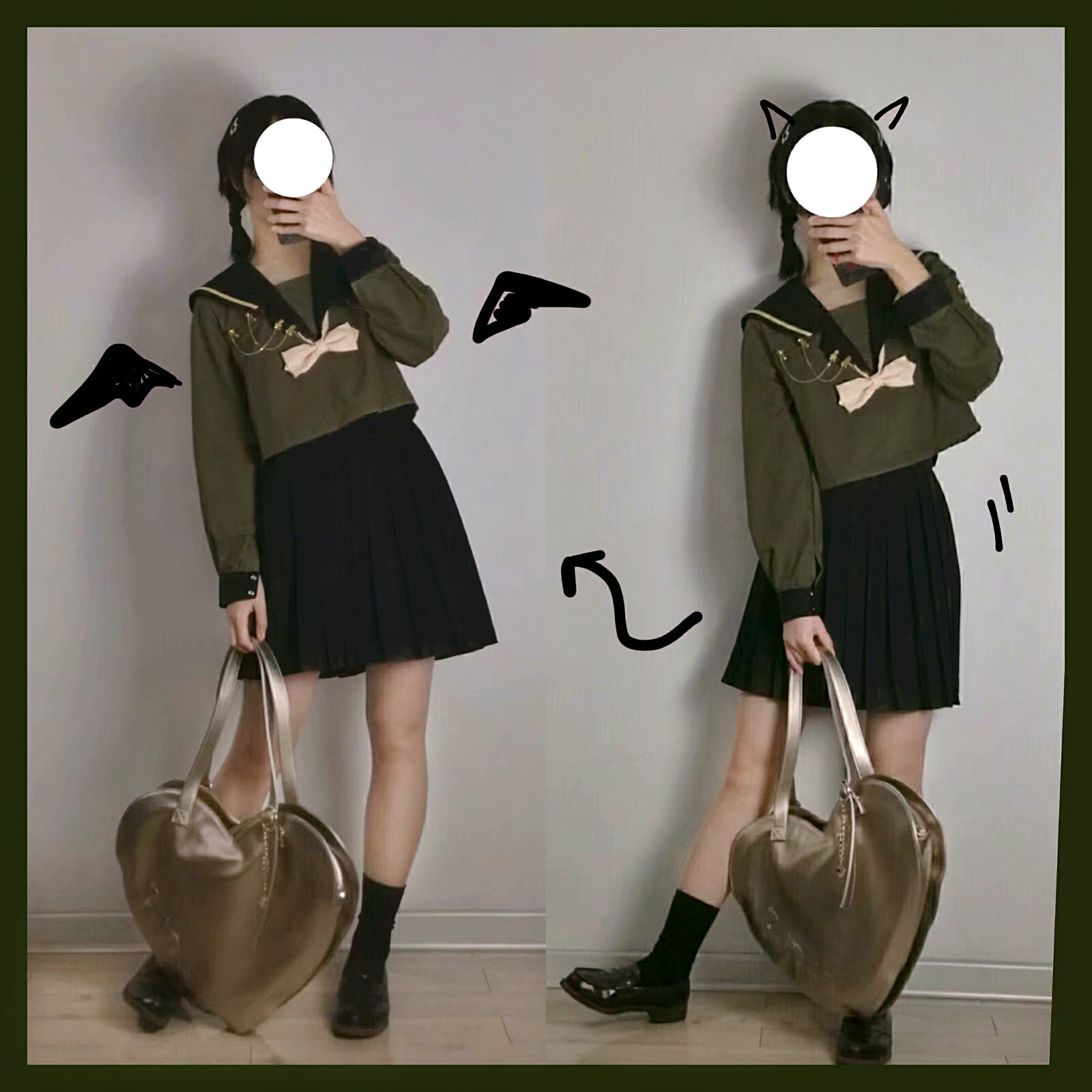 【贰333】原创 月出 名古屋襟 异形领 一本jk制服水手服校服套装|msdalam kategori Butik wanita / wanita, menetapkan/pakaian seragam pelajar/seragam kerja, pakaian seragam pelajar - dari Buy2taobao.com untuk memberikan perkhidmatan ejen Taobao profesional membeli