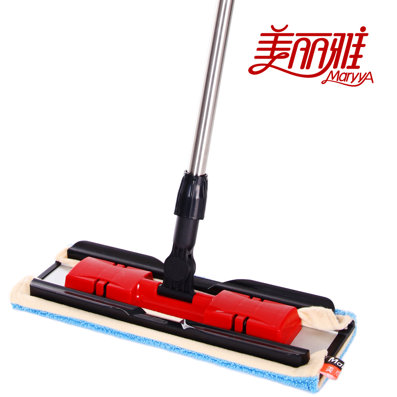 Melia Kiss classic Flat Mop Fabric mop 360 universal Rotating clamp 2 Mop 2 Dishclothin the Family/Personal Cleaning Tools , Housework/Floor cleaning equipment , Flat mop category - from Buy2taobao.com to provide professional Taobao agent buy service