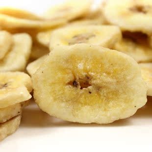 特级 奶油烤制香蕉片/天然优质香蕉干 清热润肠 香脆可口 250g