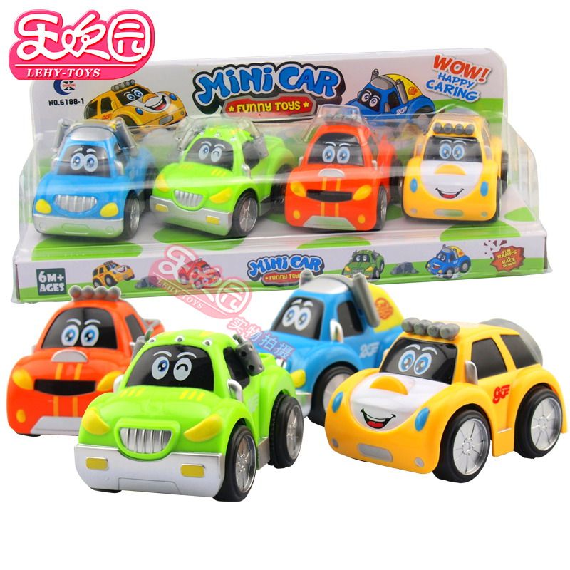 Children mini toy car plastic toy car, baby educational toys