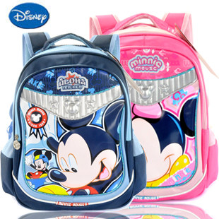 Authentic elementary school students cartoon Disney schoolbags children backpack bag girls and boys Mickey Mouse school bags