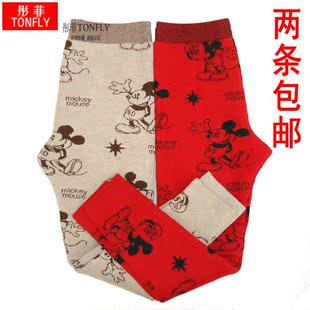  儿童羊绒裤男女童加厚羊毛裤冬小孩针织毛线打底裤宝宝保暖棉靴裤