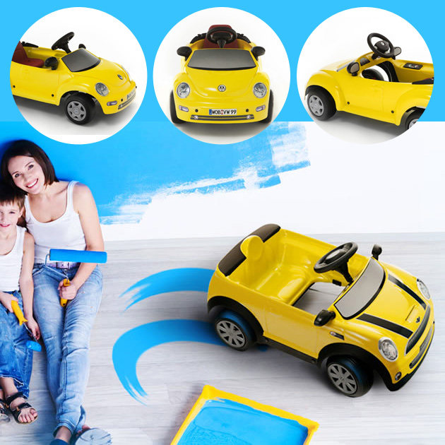 意大利TT Toys Toys正品宝马/大众/保时捷/法拉利仿真儿童电动车