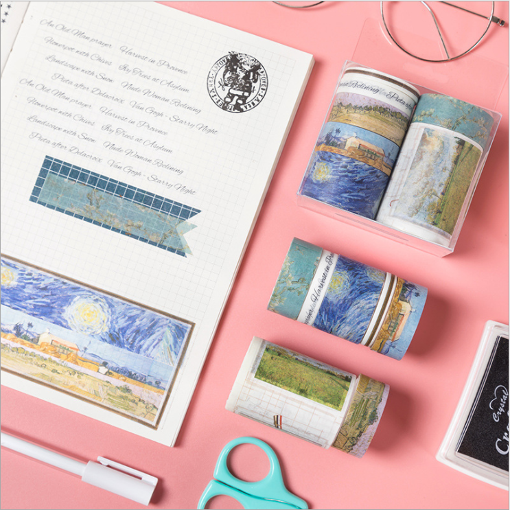 suit Paper tape Old days Time Sweet Dreamland cherry blossoms van gogh diary PDA decorate Stickerin the Electronic Dictionary/Electronic paper book/Stationery , Adhesive Supplies , Tape/Tape/Strips category - from Buy2taobao.com to provide professional Taobao agent buy service