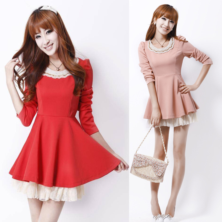 红色连衣裙子新娘结婚敬酒回门衣服伴娘装约会