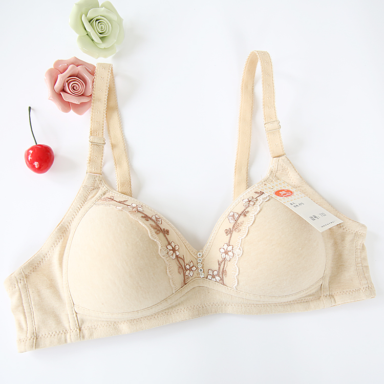 1 quality goods Wireless Thin section Gather Cotton Bras Small cup MM Pure cotton brain the Lingerie/Men's underwear/Tracksuit , Bra category - from Buy2taobao.com to provide professional Taobao agent buy service