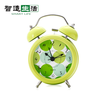 正品包邮 闹钟时尚创意可爱懒人小闹钟静音夜光灯 六一儿童节礼物