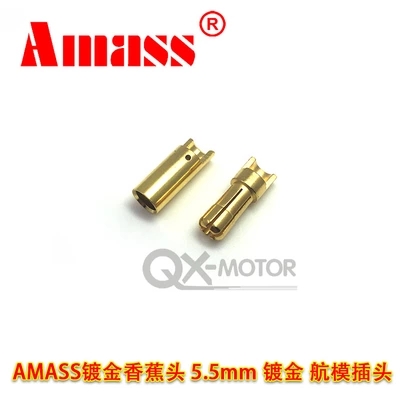 Amass 镀金香蕉头 香蕉插 5.5mm 镀金 艾迈斯 航模电机 插头|msdalam kategori Toy/bayi/teka-teki/blok bangunan/model, bahagian-bahagian mainan kawalan jauh elektrik/alat, kereta kawalan jauh menaik taraf bahagian-bahagian/Parts - dari Buy2taobao.com untuk memberikan perkhidmatan ejen Taobao profesional membeli