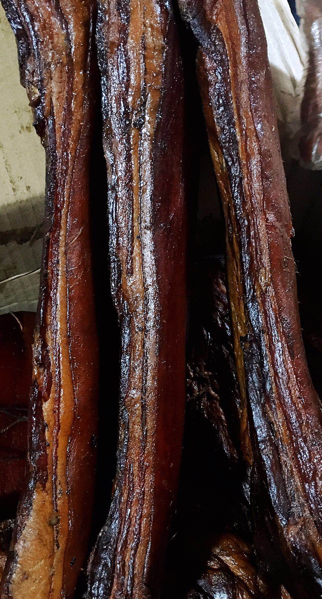 Hubei Enshi Lichuan Tujia specialty Farm Smoked Bacon Pork 500G A couple of pounds from the salein the Agri rice/Dried foods/Condiment , Dried foods/Meat Dry , Smoked December/Sausage/Ham products , December/Bacon category - from Buy2taobao.com to provide professional Taobao agent buy service