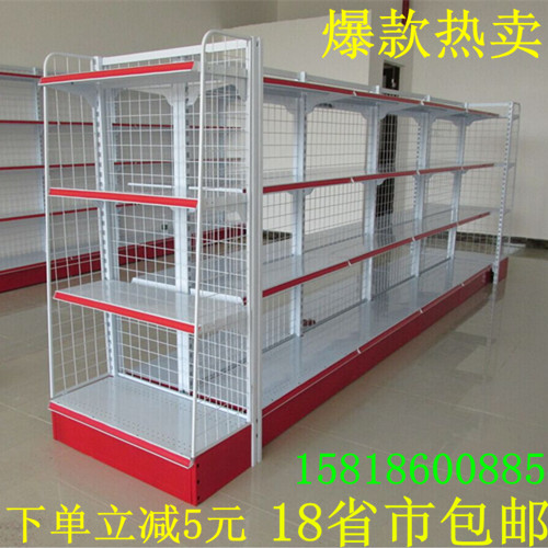 超市货架 深圳便利店药店商店单双面母婴食品货架展示架包邮|ruв категории коммерческий/офисная мебель, полки/витрина, полки супермаркетов - от Buy2taobao.com для оказания профессиональной услуги покупки агента Taobao
