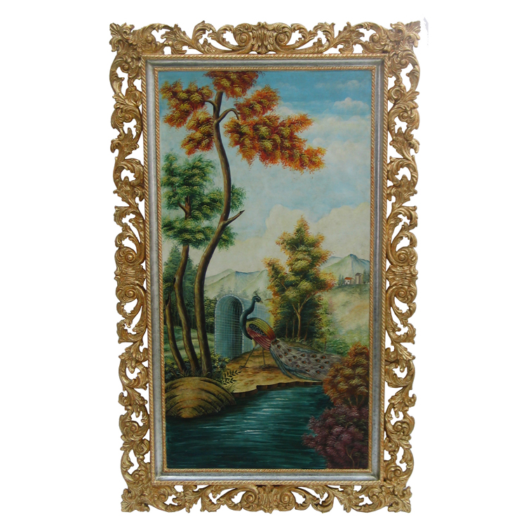 Luxurious European style American style Home Decoration Decoration villa Wall decoration Wall hangings Hand drawn decorate Hanging picture 1027in the Home accessories , Mural category - from Buy2taobao.com to provide professional Taobao agent buy service