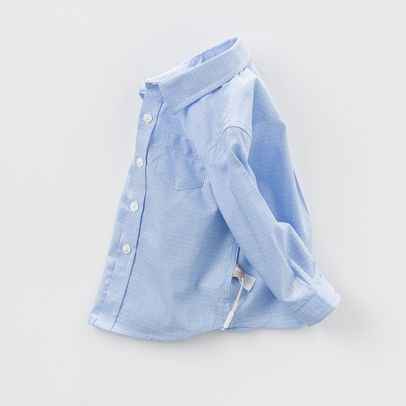 davebella David Bella Autumn new pattern men and women baby pure cotton blue Idea Long sleeve shirt 0-7 yearin the Children/Baby/Family fitted , Shirt category - from Buy2taobao.com to provide professional Taobao agent buy service