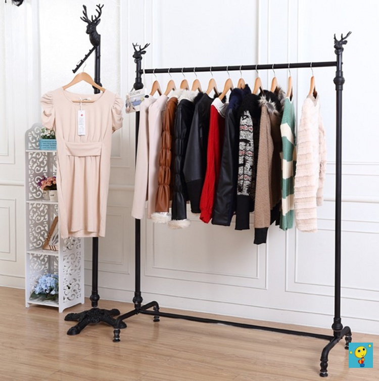 Hanger floor Single-pole household Balcony racks fold clothes Rack simple and easy Inside hanging Quilt rackin the Storage consolidation , Wash clothing/Sun/Care Products , Landmark/Lift drying racks category - from Buy2taobao.com to provide professional Taobao agent buy service
