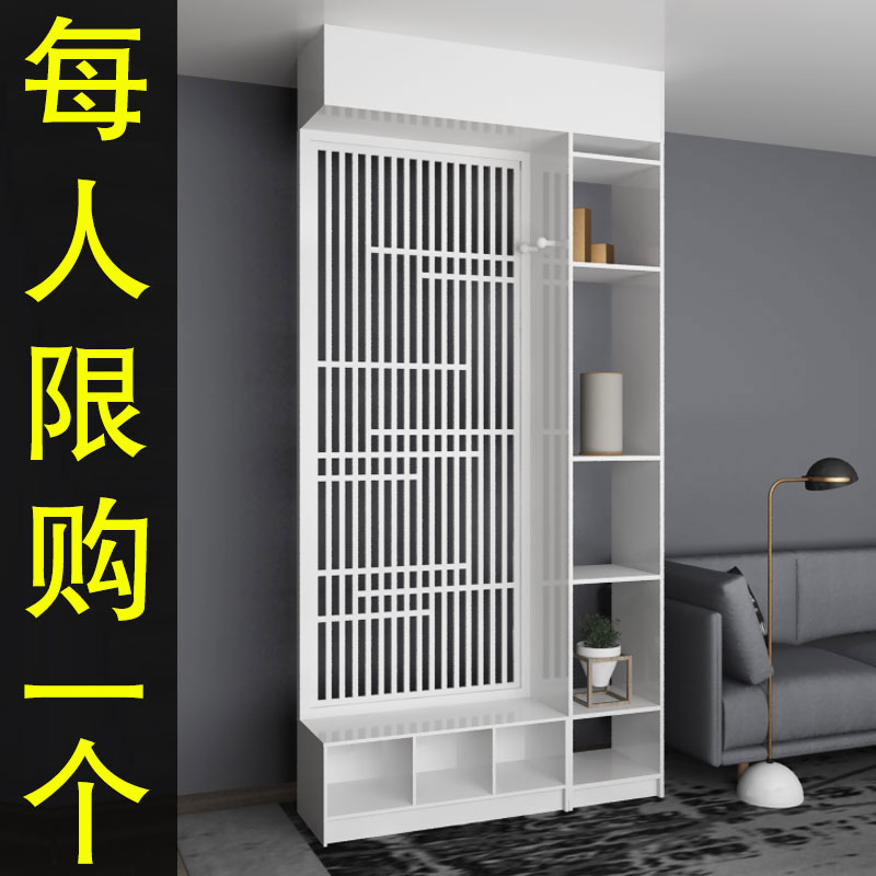 进门风水玄关柜隔断柜客厅屏风隔断沙发隔断柜鞋柜带挂衣架双面在类目 住宅家具, 柜类, 门厅/玄关柜中 - 来自Buy2taobao.com提供专业的淘宝代购服务