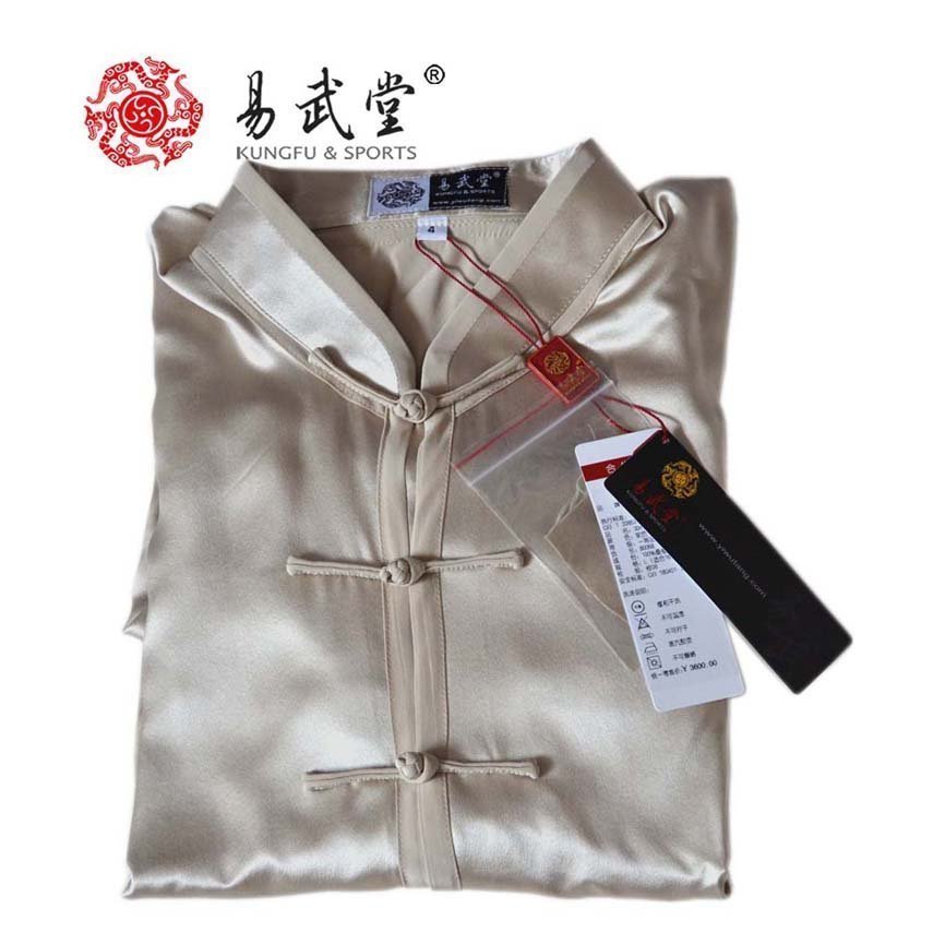 Yi Wu Tang Heavy Real silk Tai Chi clothes men and women 99% mulberry silk 30 Mumi Middle and old age high-grade Tai Chi clothingin the Sports/Yoga/Fitness/Fans supplies , Taekwondo/Wushu/Fight , Tai Chi , Tai chi clothing category - from Buy2taobao.com to provide professional Taobao agent buy service