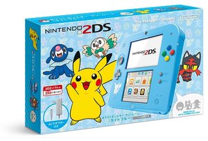 3ds游戏机 new3dsll日月\/皮卡丘宝可梦限定3ds