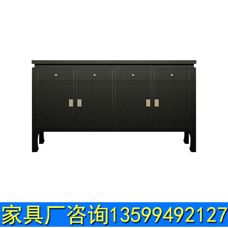 modern New Chinese style Solid wood TV cabinet modern Living room cabinet Cabinet Sideboard Lockers hotel Curioin the Residential furniture , Furniture , Furniture hall , Entrance station+Hall cabinet+Coat Rack category - from Buy2taobao.com to provide professional Taobao agent buy service