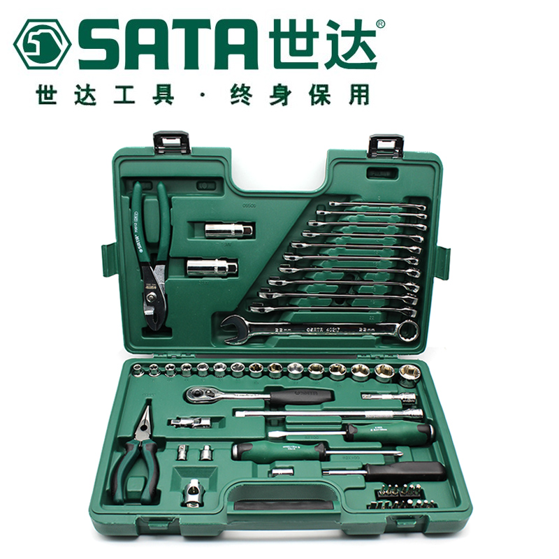 世达汽车维修汽保汽修工具箱套装棘轮扳手组合套筒组套五金09509|ruв категории оборудование/инструменты, ручной инструмент, сочетание инструментов костюм, сочетание костюм - от Buy2taobao.com для оказания профессиональной услуги покупки агента Taobao