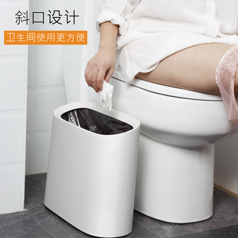 北欧垃圾桶大号家用客厅厨房厕所卫生间纸篓创意窄夹缝双层拉圾桶|ruв категории семья/личные чистящие средства, домашнюю работу/слово уборка посуды, мусор/мусор рама, мусор - от Buy2taobao.com для оказания профессиональной услуги покупки агента Taobao