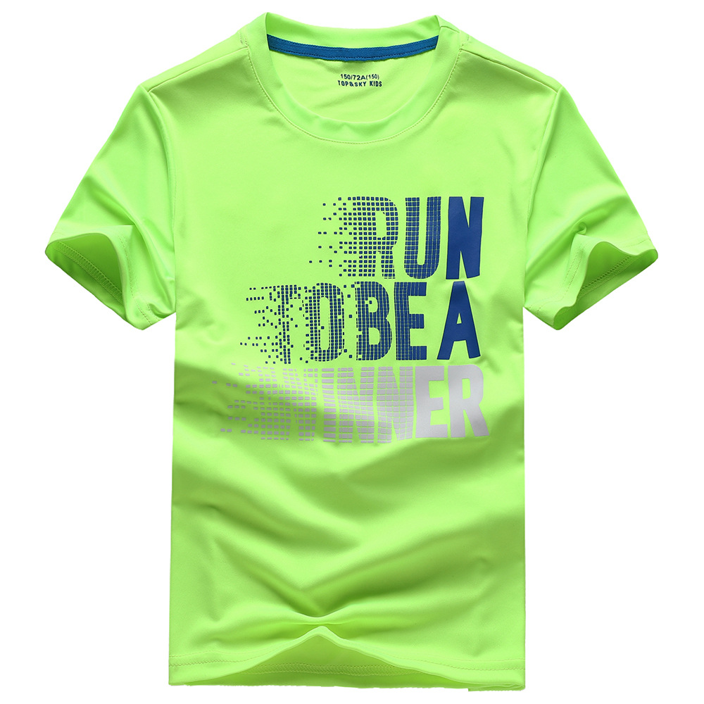 2019 new pattern summer children Quick drying T-shirt Short sleeved Boy moisture absorption Perspiration Quick drying CUHK motion T-shirtin the Children/Baby/Family fitted , Children's outdoor clothing , Children wicking T-Shirts category - from Buy2taobao.com to provide professional Taobao agent buy service