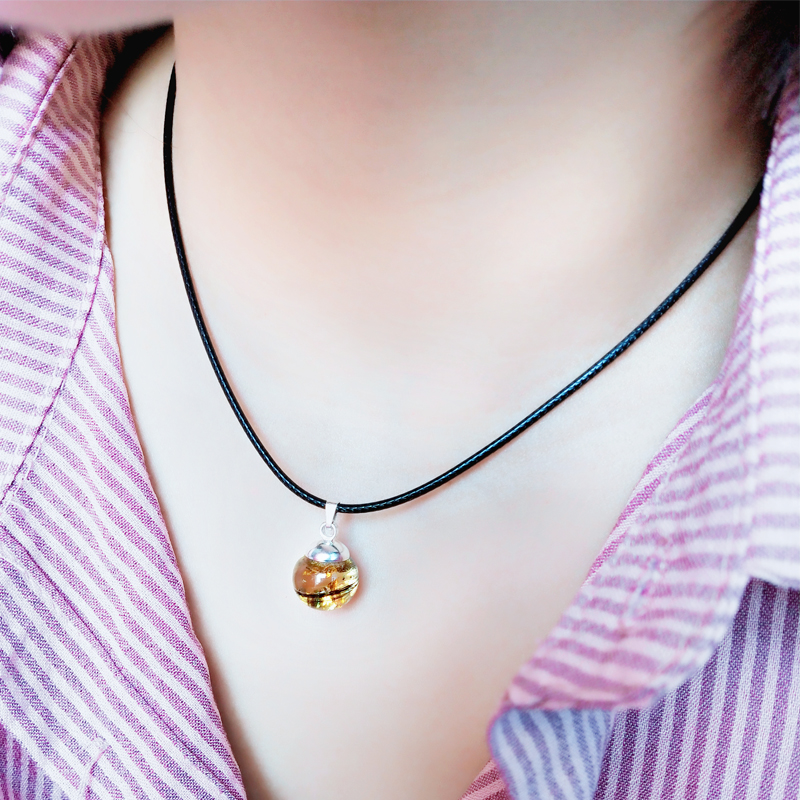 Baby lanugo Keepsake make Hair Beads Sterling Silver Pendant Pendant Clavicle chain parts diy Glass ball polychromein the Toy/Childs/Puzzle/Building block/Model , Baby Souvenirs/Personalized Products , Lanugo pendant/Pendant category - from Buy2taobao.com to provide professional Taobao agent buy service