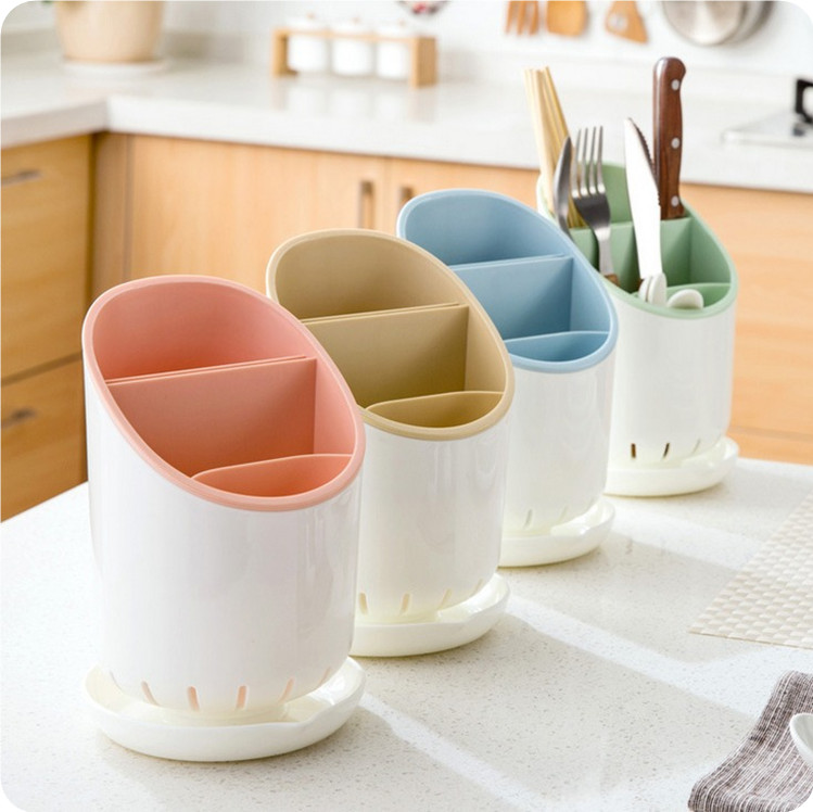 Plastic Leachate Chopsticks Spoon Spatula Shelf Chopsticks cage multi-function kitchen tableware Storage rack Chopstickin the Tableware , Tableware , Tableware cage/Shelf  category - from Buy2taobao.com to provide professional Taobao agent buy service