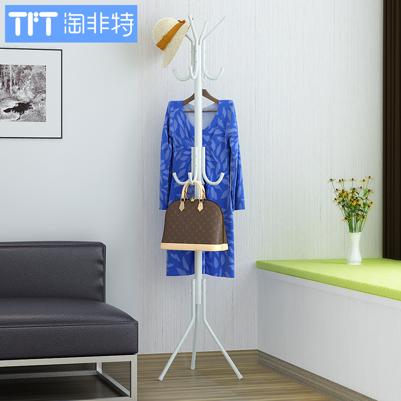 家用衣帽架卧室经济型衣服架子落地挂衣架简易组装创意单杆式包邮|msdalam kategori perabot kediaman, rak, kot rak - dari Buy2taobao.com untuk memberikan perkhidmatan ejen Taobao profesional membeli