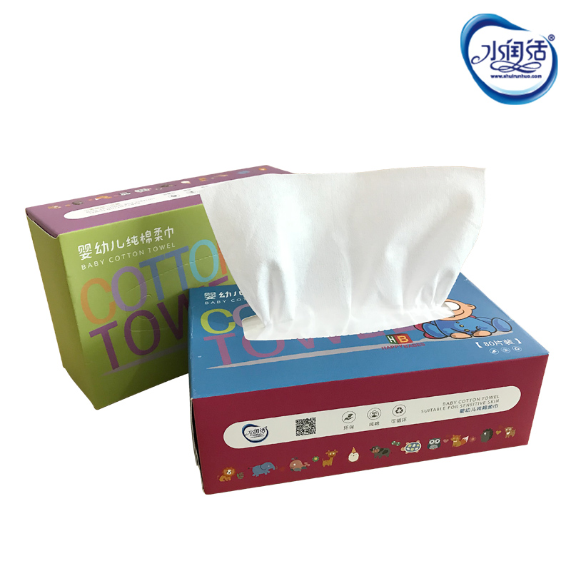 Hydra live baby pure cotton baby Wet and dry Dual use Newborn Wipes 4 boxes from 80 Drawin the Diapers/Care/Feeding/Push lathe , Wipes category - from Buy2taobao.com to provide professional Taobao agent buy service