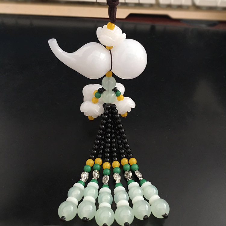 汽车挂件玻璃香水葫芦车内装饰品车载高档精品莲花平安福禄吊坠|ruв категории автомобиль/товаров/аксессуары/переоснащение, автомобильных принадлежностей/аксессуары, висеть - от Buy2taobao.com для оказания профессиональной услуги покупки агента Taobao