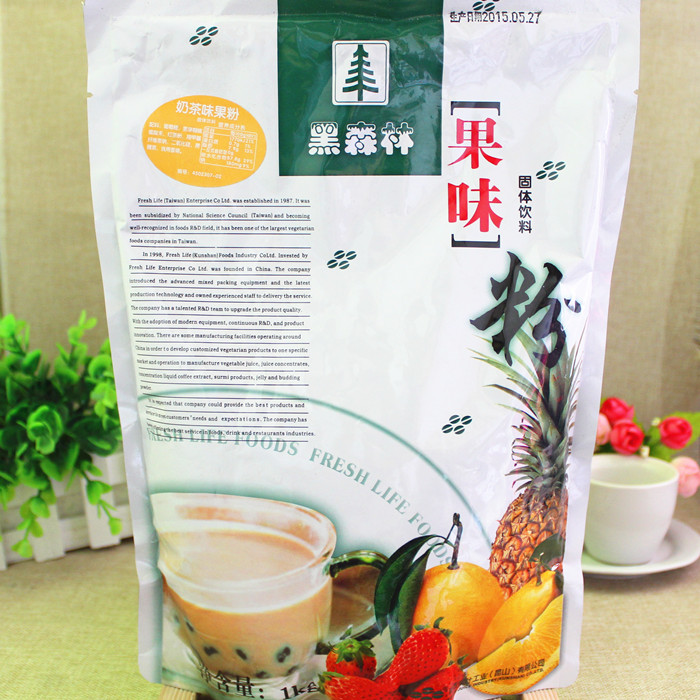 Fresh milk tea powder Black Forest Milk tea powder Fruit powder Strawberry Powder Strawberry fruit powderin the Coffee/Oatmeal/Chongyin , Lotus root starch/Oatmeal/Drink mixes , Tea , Pearl milk tea powder category - from Buy2taobao.com to provide professional Taobao agent buy service