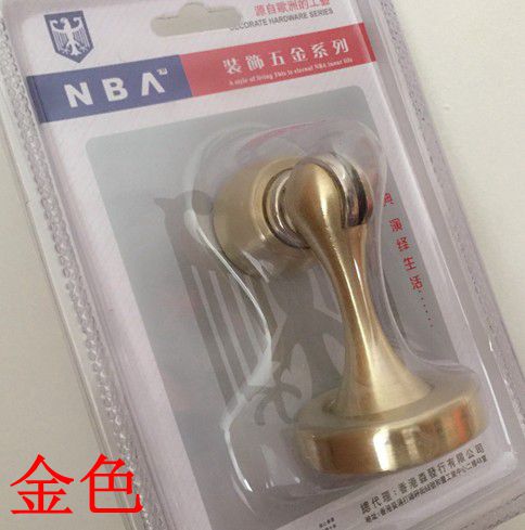 NBA品牌門吸 門檔 門阻 金色門吸 強磁吸力 加厚實心銅色門吸821在類目 基礎建材, 家用五金, 門用配件, 門吸中 - 來自Buy2taobao.com提供專業的淘寶代購服務